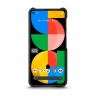 Кожаная накладка Stenk Cover для Google Pixel 5a 5G Чёрная