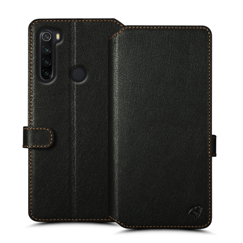 чохол-гаманець на Xiaomi Redmi Note 8 (2021) Чорний Stenk Premium Wallet фото 1