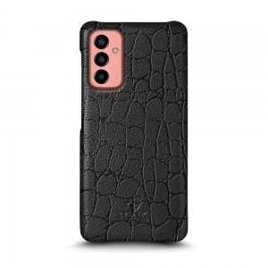 Шкіряна накладка Stenk Reptile Cover Samsung Galaxy M13 Чорна