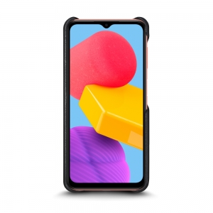 Шкіряна накладка Stenk Reptile Cover Samsung Galaxy M13 Чорна