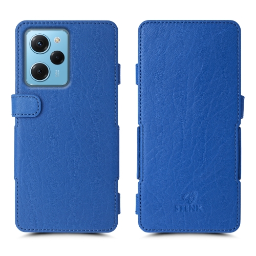 чехол-книжка на Xiaomi Poco X5 Pro Ярко-синий  Prime фото 1