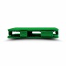 Чохол фліп Stenk Prime для Philips S388 Зелений