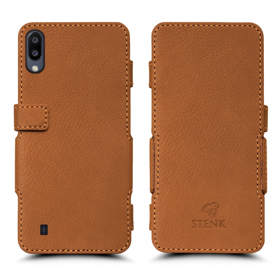 

Чехол книжка Stenk Prime для Samsung Galaxy M10 Camel, Светло-коричневый