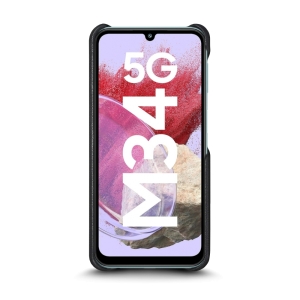 Шкіряна накладка Stenk Reptile Cover Samsung Galaxy M34 5G Чорна