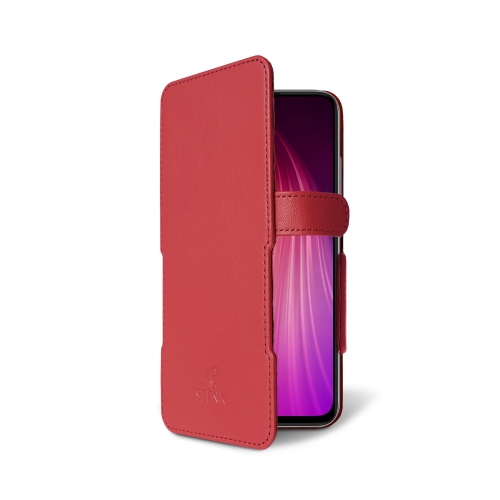 чехол-книжка на Xiaomi Redmi Note 8 Красный Stenk Prime фото 2