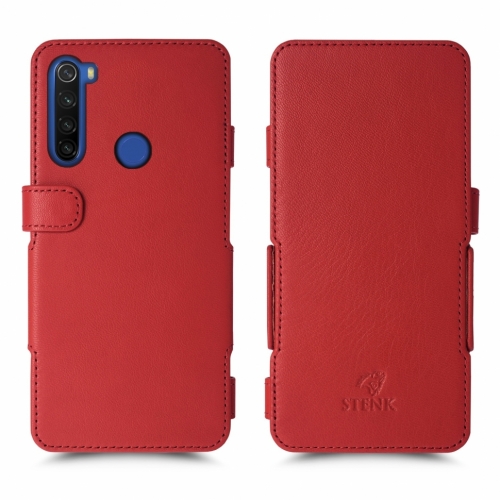 чехол-книжка на Xiaomi Redmi Note 8 Красный Stenk Prime фото 1