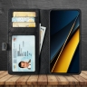 Чохол книжка Stenk Premium Wallet для Xiaomi Poco X6 Pro Чорний