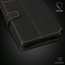 Чехол книжка Stenk Premium Wallet для Xiaomi Poco X6 Pro Чёрный