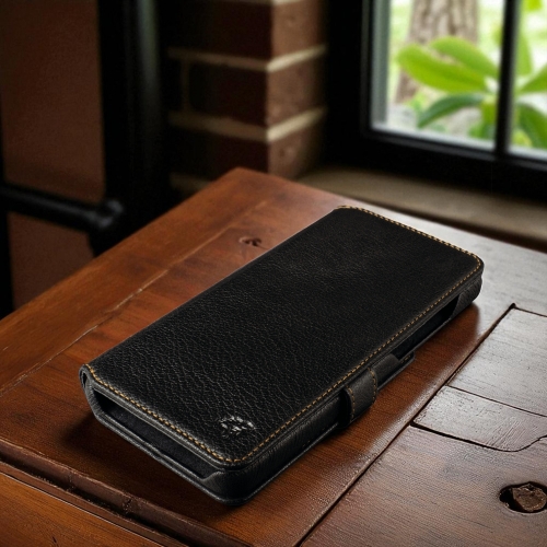 чехол-кошелек на Xiaomi Poco X6 Pro Черный Stenk Premium Wallet фото 5