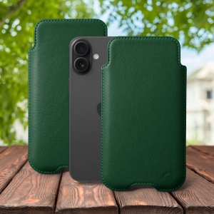 Футляр Stenk Sportage для Apple iPhone 16 Plus Зелёный
