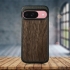 Кожаная накладка Stenk WoodBacker для Google Pixel 9 Черный