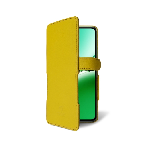 чехол-книжка на OPPO Reno12 FS Желтый  Prime фото 2