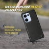 Шкіряна накладка Stenk Cover для OPPO Reno13 Чорний