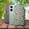 Футляр Stenk Sportage Python для OnePlus Nord 3 Натуральный
