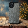 Накладка SkinBacker Mini Python Scales для Apple iPhone 15 Сірий