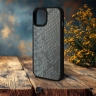 Накладка SkinBacker Mini Python Scales для Apple iPhone 15 Сірий