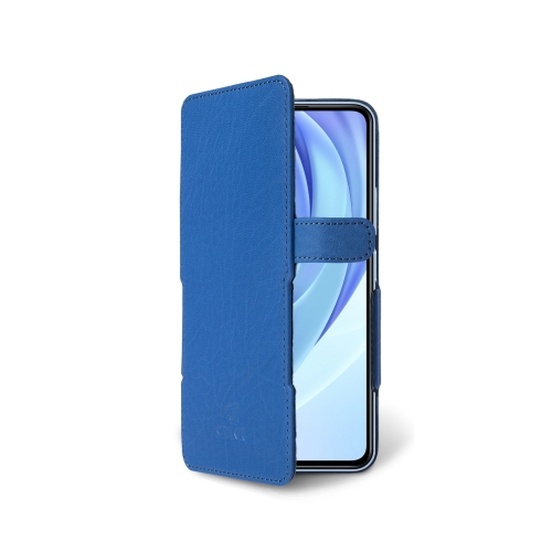 чехол-книжка на Xiaomi Mi 11 Lite Ярко-синий Stenk Prime фото 2