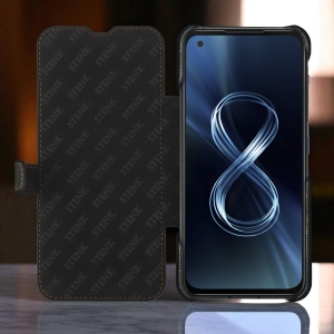 Чохол книжка Stenk Premium для ASUS ZenFone 8 Чорний