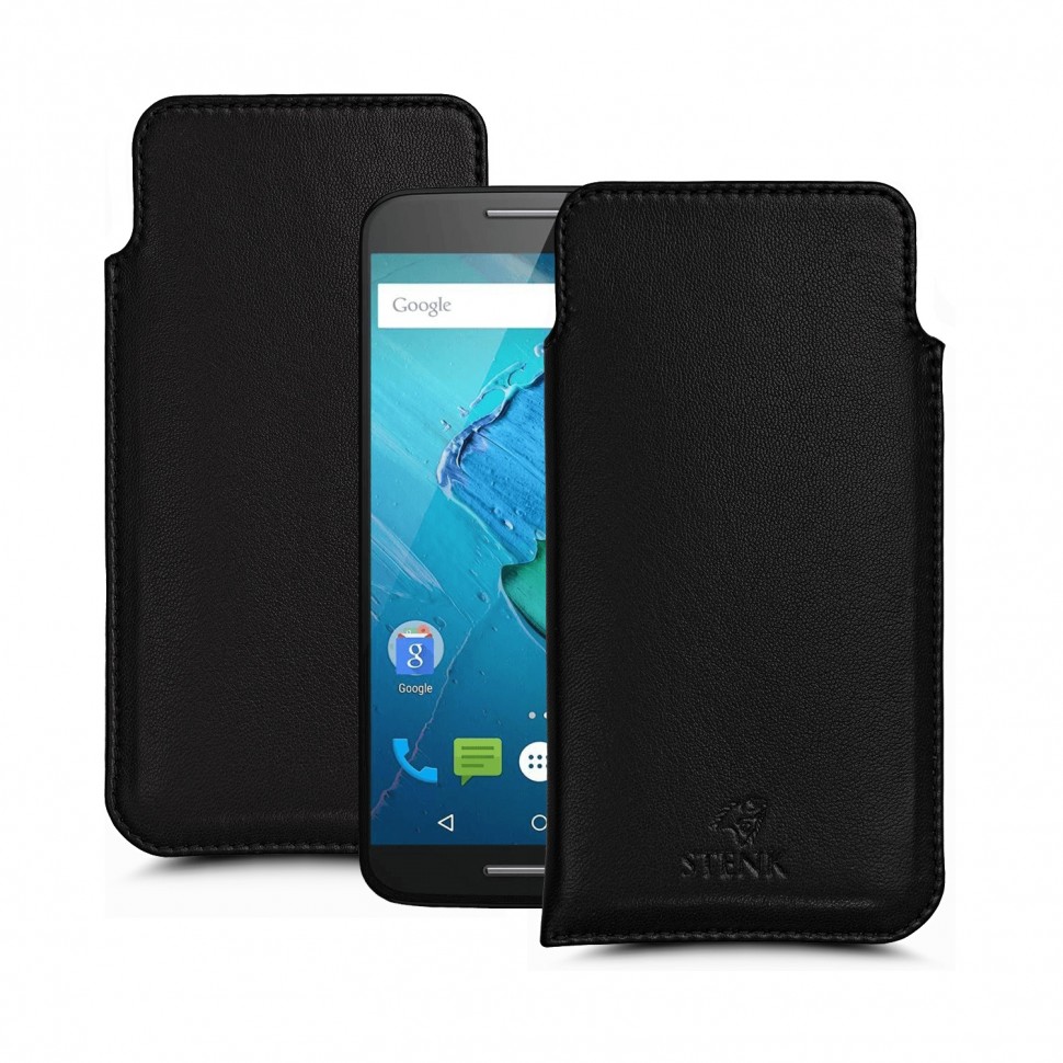 

Футляр Stenk Elegance для Motorola Moto X Style (XT1575) Чёрный, Черный