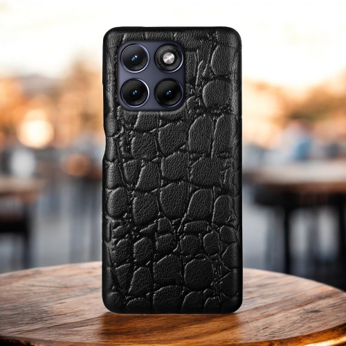 бампер на Motorola Edge 70 Fusion Чорний Stenk Reptile фото 1