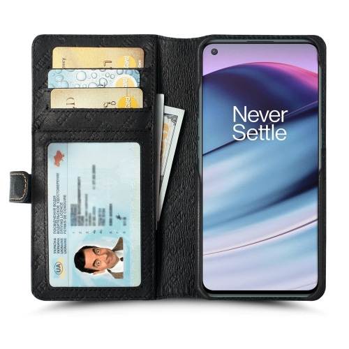 чохол-гаманець на OnePlus Nord CE 5G Чорний Stenk Premium Wallet фото 2