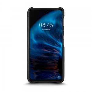 Шкіряна накладка Stenk Reptile Cover для TECNO Spark 9 Pro Чорна
