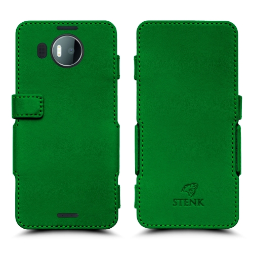 чохол-книжка на Microsoft Lumia 950 XL Зелений Stenk Сняты с производства фото 1