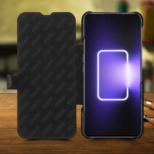 чехол-книжка на Realme GT Neo 5 Черный Stenk Premium фото 2