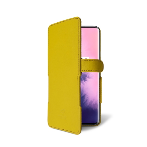 чехол-книжка на OnePlus 7 Pro Желтый Stenk Prime фото 2