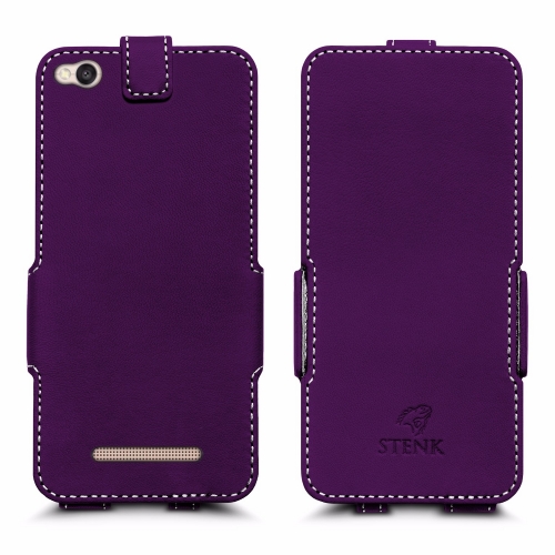 чехол-флип на Xiaomi Redmi 4A Сирень Stenk Prime Purple фото 1
