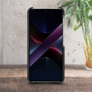 Шкіряна накладка Stenk Cover для Xiaomi Poco X7 Pro Чорний