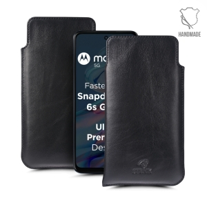Футляр Stenk Elegance для Motorola Moto G45 Чёрный