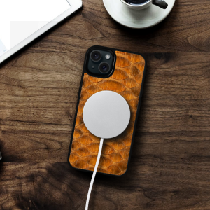 Накладка SkinBacker Python Scales для Apple iPhone 14 Коричневий