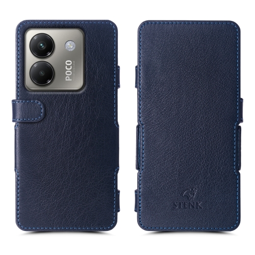 чехол-книжка на Xiaomi Poco M7 Pro 5G Синий  Prime фото 1