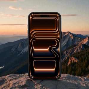 Накладка SkinBacker Wood для Apple iPhone 17 Pro Max Американский орех