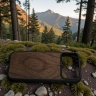 Накладка SkinBacker Wood для Apple iPhone 17 Pro Max Американский орех