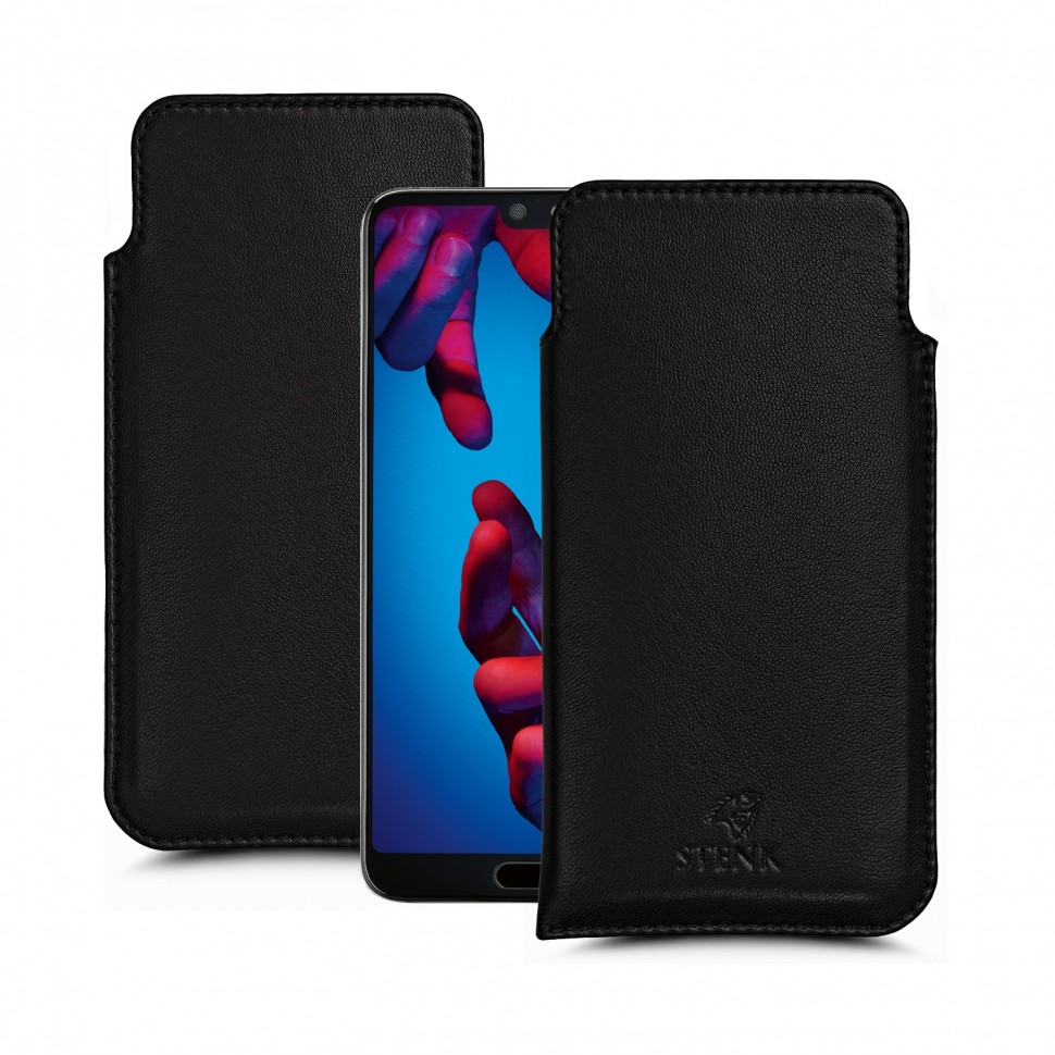 

Футляр Stenk Elegance для Huawei P20 Чёрный, Черный