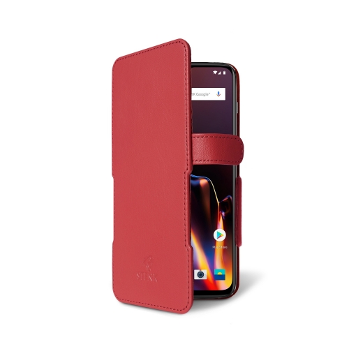 чохол-книжка на OnePlus 6T Червоний Stenk Prime фото 2