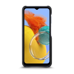 Шкіряна накладка Stenk Cover для Samsung Galaxy M14 Чорна
