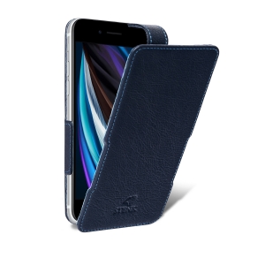 Чехол флип Stenk Prime для Apple iPhone SE (2020) Синий