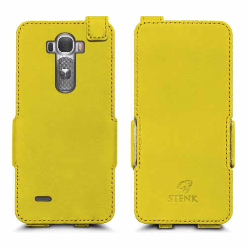 чохол-фліп на LG G Flex 2 Жовтий Stenk Сняты с производства фото 1