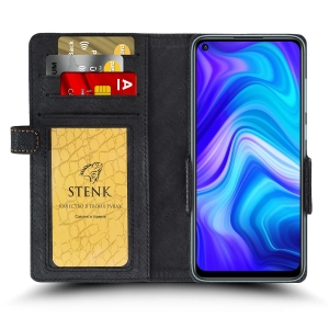 Чехол книжка Stenk Wallet для Xiaomi Redmi 10X 4G Чёрный