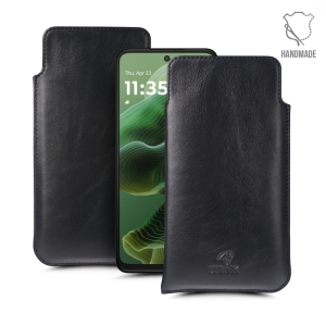 Футляр Stenk Elegance для Motorola Moto G35 Чёрный