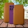 Футляр Stenk Sportage для Motorola Edge 60 Pro Camel
