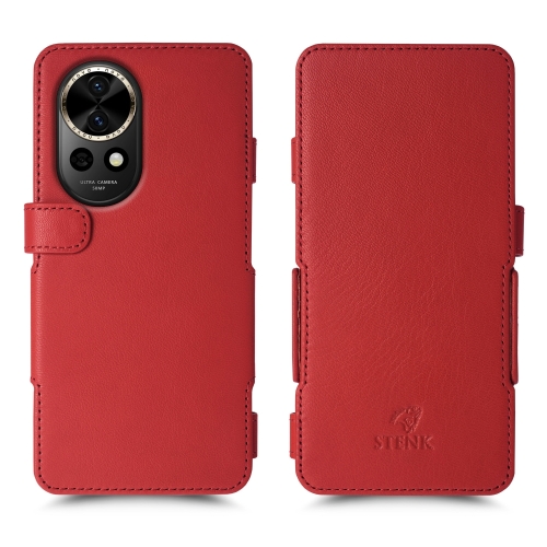 чехол-книжка на HuaWei Nova 13 Красный  Prime фото 1