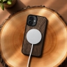 Накладка SkinBacker Wood для Apple iPhone 16 Plus Американський горіх