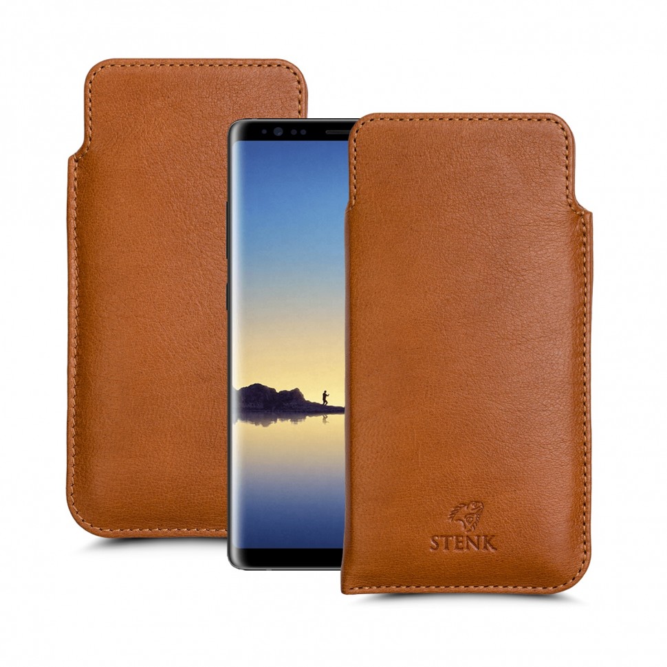 

Футляр Stenk Elegance для Samsung Galaxy Note 8 Camel, Светло-коричневый