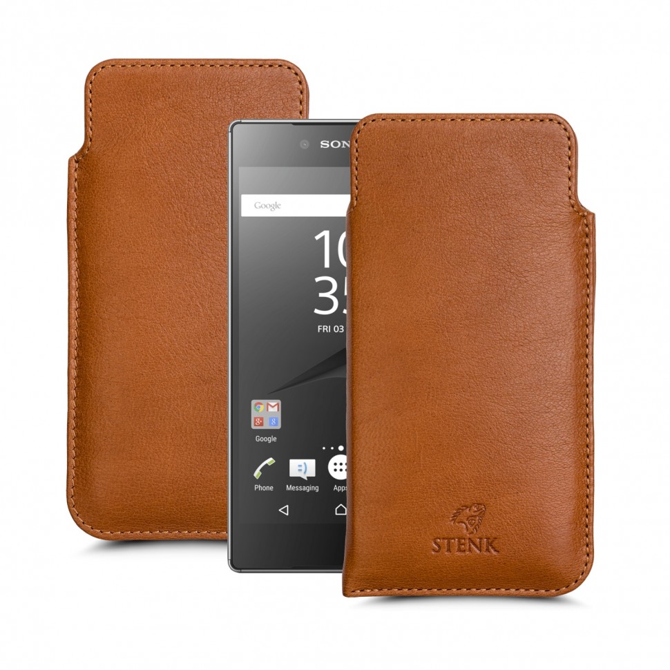 

Футляр Stenk Elegance для Sony Xperia Z5 Premium Camel, Светло-коричневый