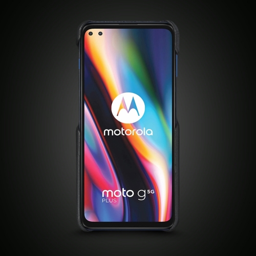 бампер на Motorola Moto G 5G Plus Черный Stenk Cover WoodBacker фото 2
