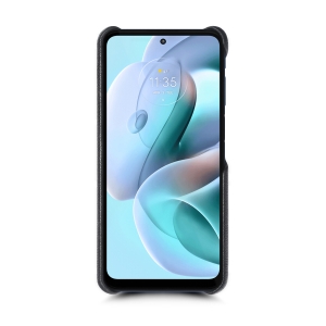 Шкіряна накладка Stenk Cover для Motorola Moto G41 Чорна